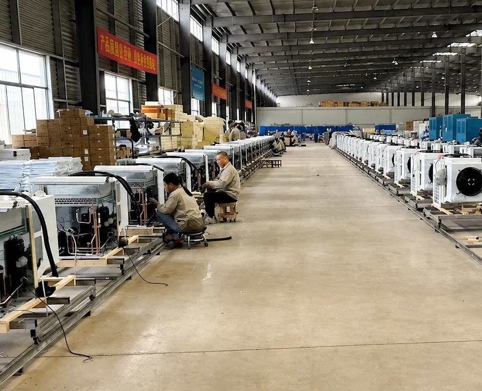 Raxlyn refrigeration equipment assembly line