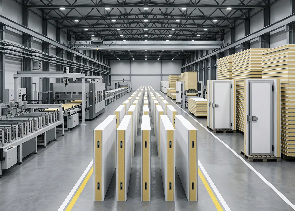 Raxlyn cold room panel production line