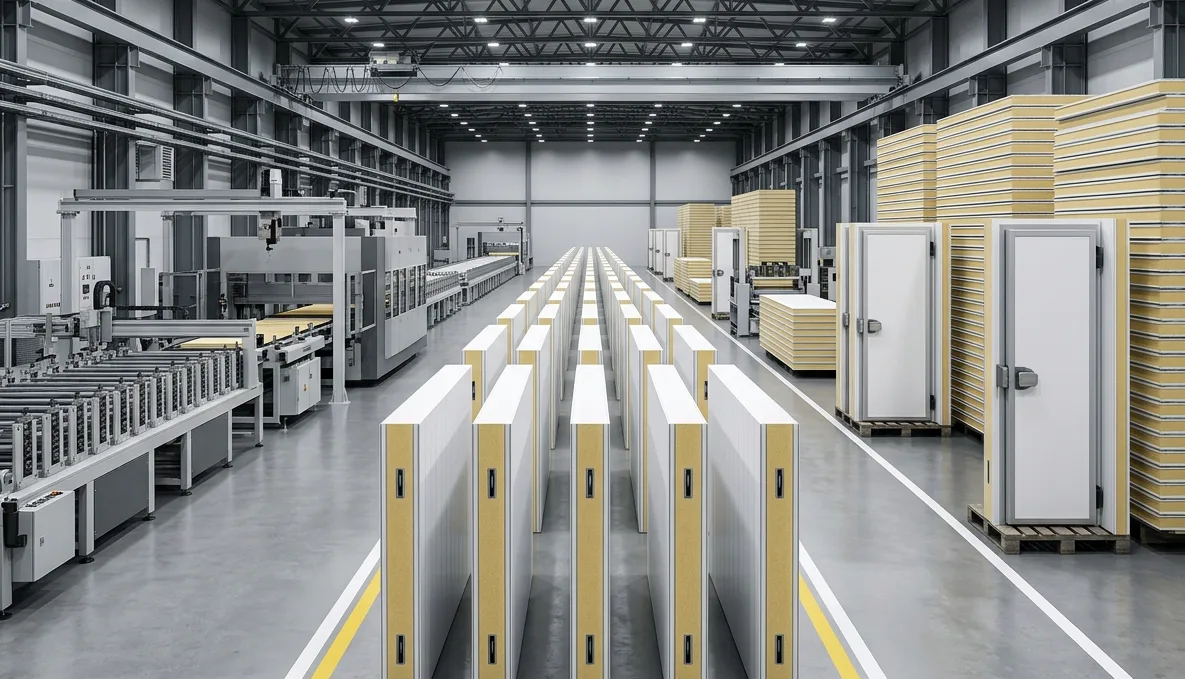 Raxlyn cold room panel production line
